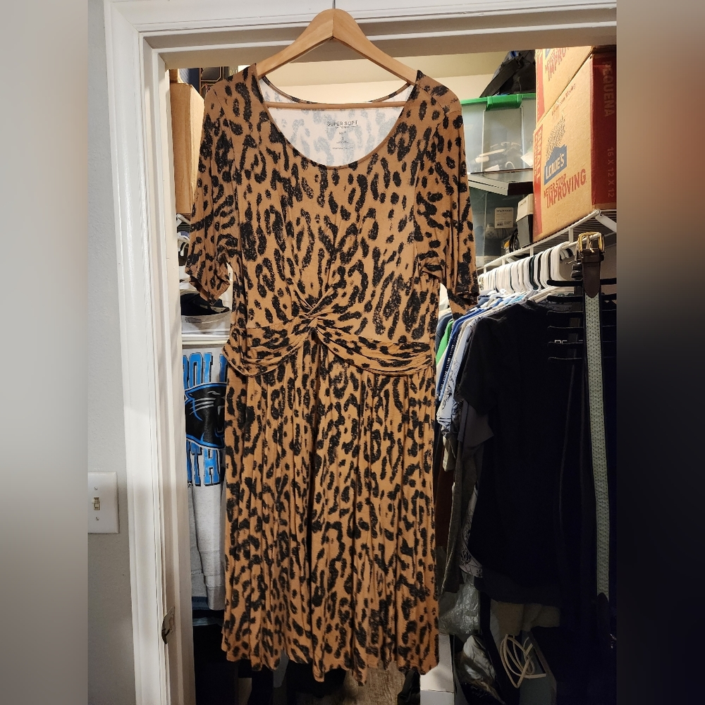 Torrid Leopard Dress